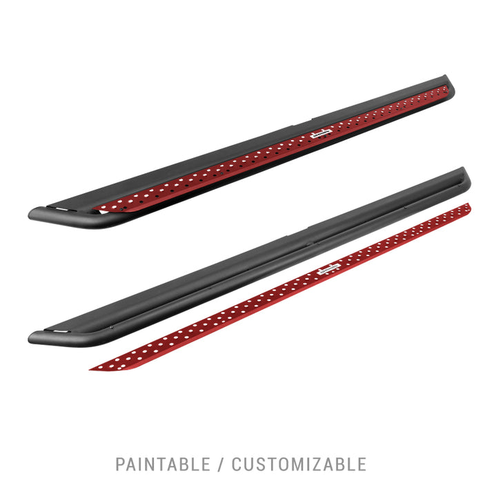 Go Rhino DSS4131T 2021+ Ford Bronco Dominator Extreme Side Steps w/Brackets - Textured Black