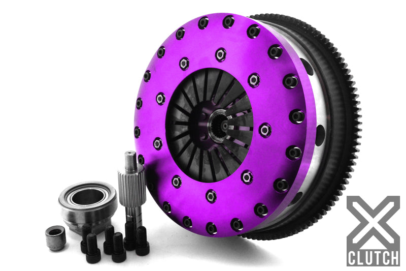 XCLUTCH XKBM23594-2E XClutch 11-13 BMW 335is Base 3.0L 9in Twin Solid Ceramic Clutch Kit (6 Bolt/PB in Input Shaft)