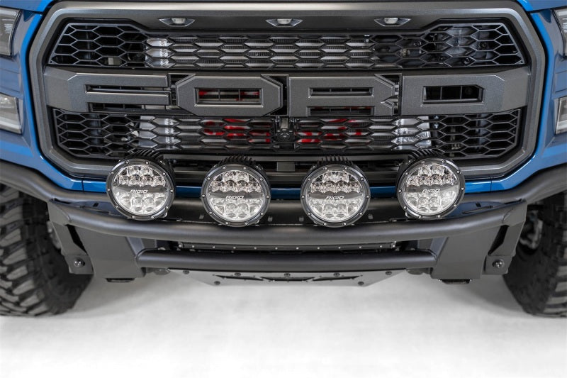 Addictive Desert Designs L1157021701NA 17-20 Ford Raptor Pro Bolt-On Front Bumper - Hammer Black