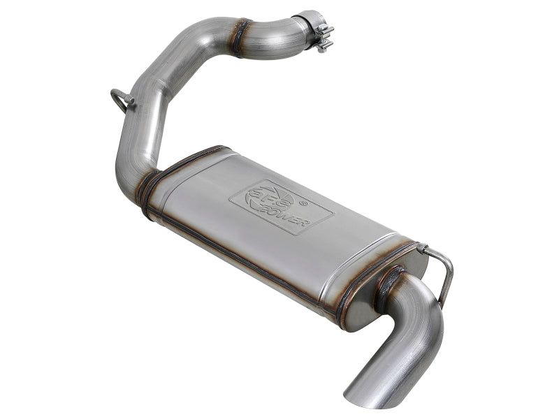 aFe 49-48080 MACH Force-Xp Hi-Tuck 3in 409 SS 18-20 Jeep Wrangler JL 2.0/3.6 Axle-Back Exhaust