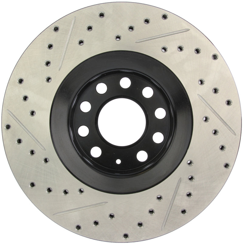 Stoptech 127.33096L StopTech 05-06 Audi A4 Quattro/ 02-04 A6 Quattro / 99-02 S4 Front Left Slotted & Drilled Rotor