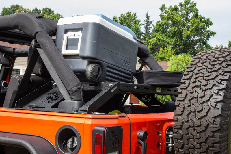 Fishbone Offroad FB25116 07-18 Jeep Wrangler JK 4 Door Fisbone Offroad Interior Storage Rack