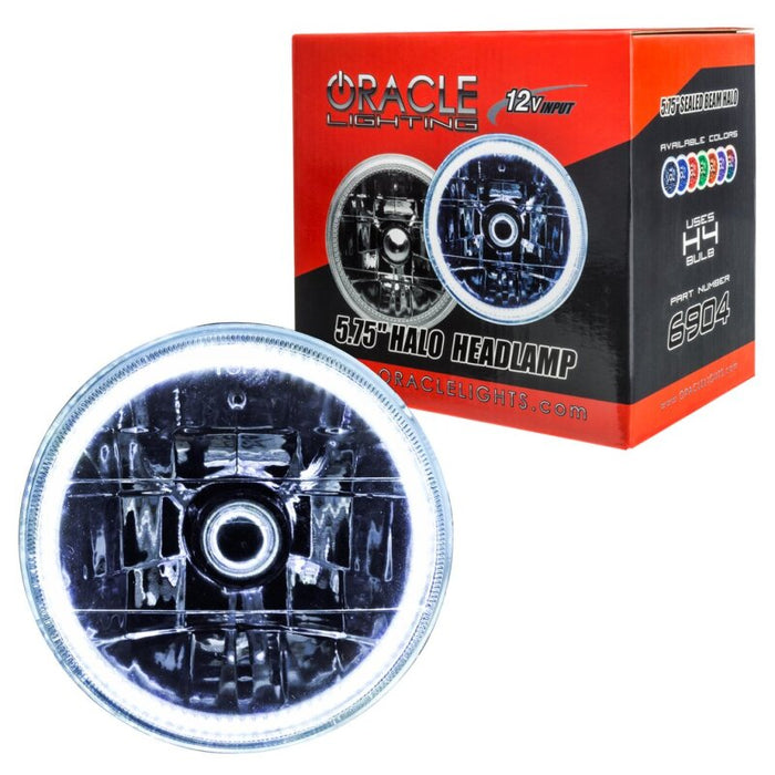 ORACLE Lighting 6904-001 Oracle Pre-Installed Lights 5.75 IN. Sealed Beam - White Halo