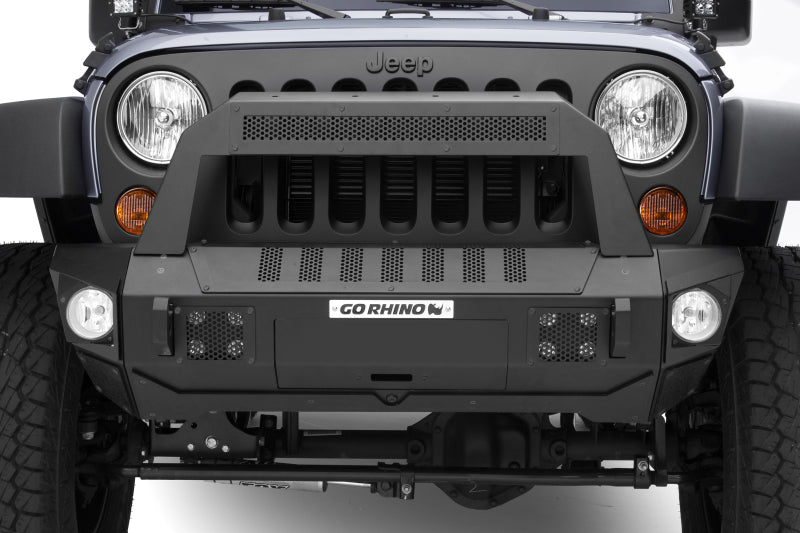 Go Rhino 25101T 07-20 Jeep Wrangler JL/JLU/JK/JKU/Gladiator JT Trailline 10 Light Mount Bar