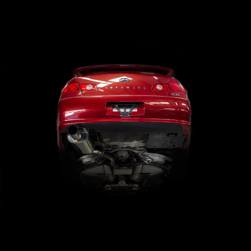ISR Performance IS-MBSEAB-G35S MBSE Axle Back Exhaust - 05-06 Infiniti G35 Sedan