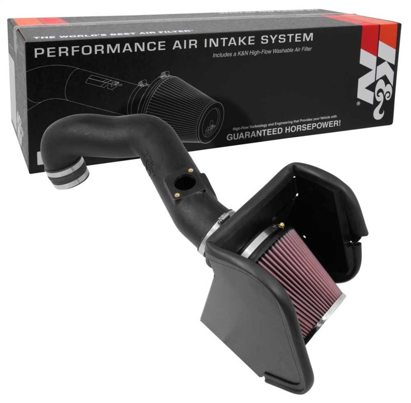 K&N Engineering 63-6017 K&N 16-17 Nissan Titan XD V8-5.0L DSL 63 Series AirCharger Performance Intake