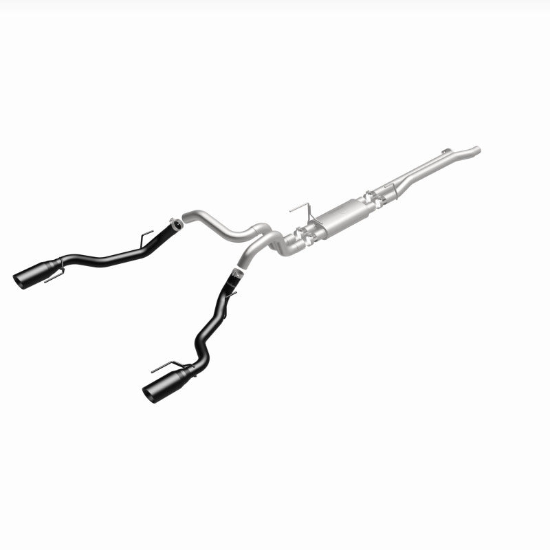 Magnaflow 19350 MagnaFlow SYS Cat-Back 2017 Ford F-150 Raptor 3.5L Dual Black Coated 3in Tips