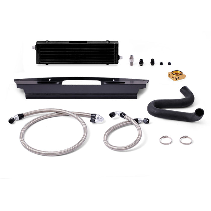 Mishimoto MMOC-MUS8-15TBK 2015+ Ford Mustang GT Thermostatic Oil Cooler Kit - Black