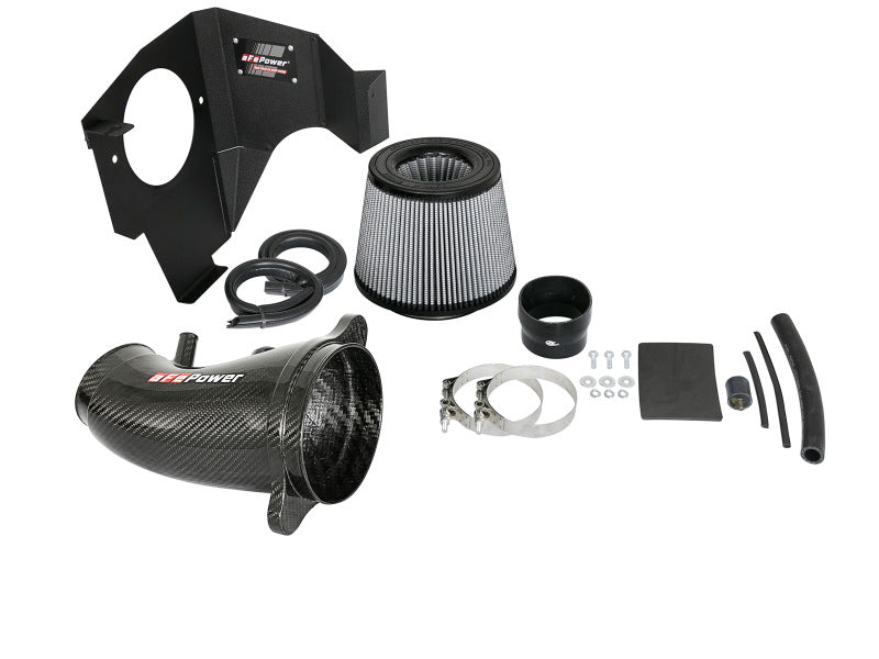 aFe 51-12172-C POWER Magnum FORCE Carbon Fiber Stage 2 Pro Dry S CAIS - 11-18 Dodge Challenger/Charger V8-6.4L