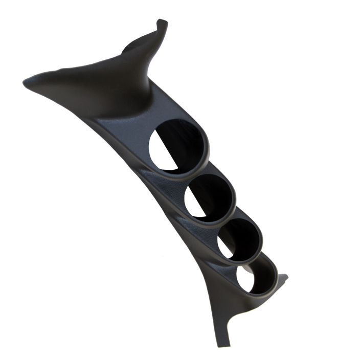 AutoMeter 17308 Autometer 99-07 Ford Super Duty Black 52mm Quad Pilillar Pod