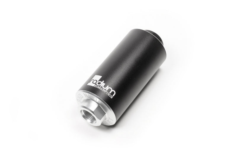 Radium Engineering 20-1220-03 10 Micron Stainless Check Valve Fuel Filter