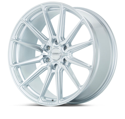 Vossen HF61-2G20 HF6-1 22x9.5 / 6x139.7 / ET20 / Deep Face / 106.1 - Silver Polished Wheel