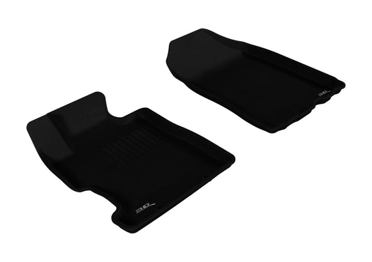 3D MAXpider L1HD01211509 2006-2011 Honda Civic Kagu 1st Row Floormat - Black