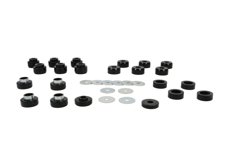 Whiteline W93541 1987-1995 Jeep Wrangler Body Mount Bushing Set