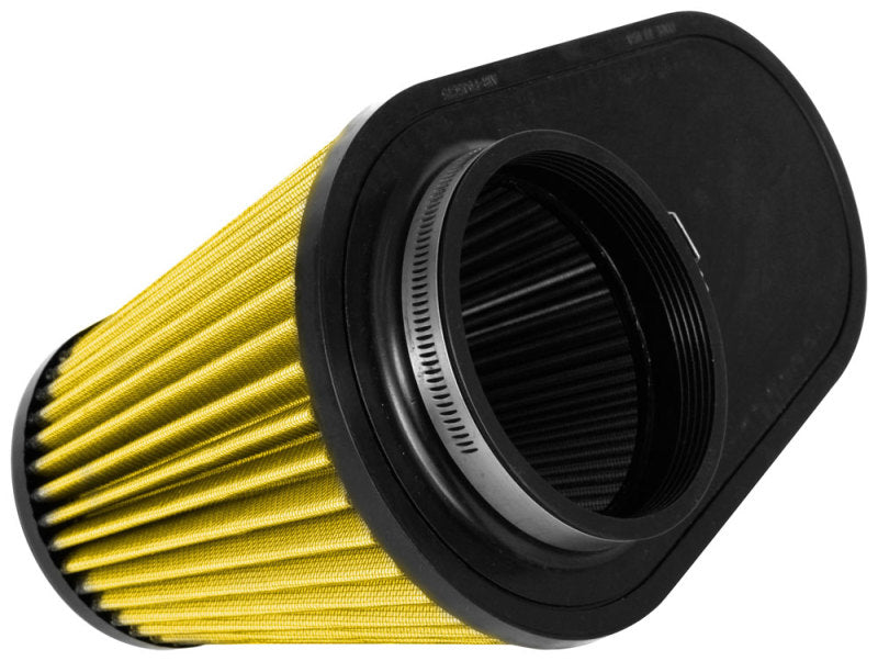 Airaid 724-128 Universal Air Filter - Cone 4-1/2in FLG x 11-1/2x7in B x 9x4-1/2inTx 7-1/4in H - Synthaflow
