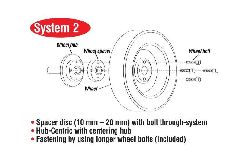 Eibach EIBS90-4-30-057-B Pro-Spacer Kit 2015-17 Mustang S550 30MM