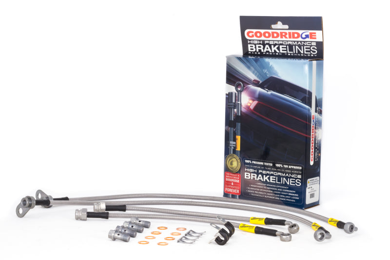 Goodridge 25002 06-19 Mazda MX-5 Miata NC/ND Stainless Steel Brake Line Kit
