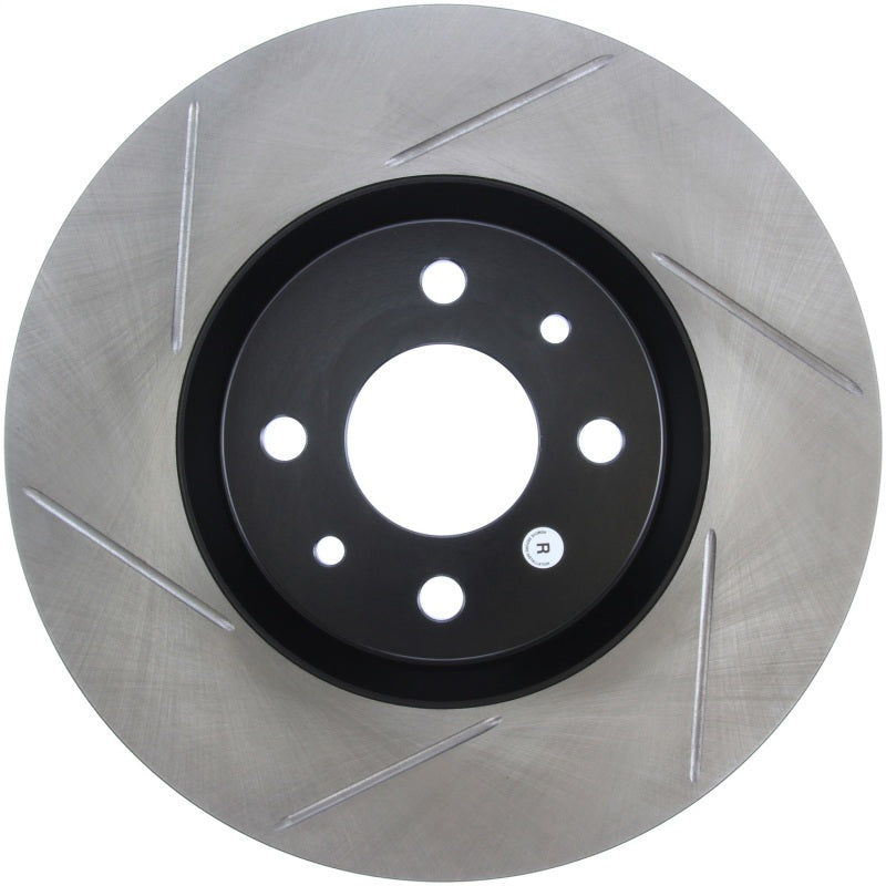 Stoptech 126.04004SR StopTech Slotted Sport Front Right Brake Rotor 12-14 Fiat 500 Abarth