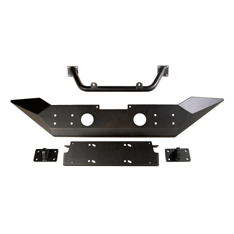 Rugged Ridge 11548.41 Spartan Front Bumper HCE W/Overrider 18-20 Jeep Wrangler JL/JT