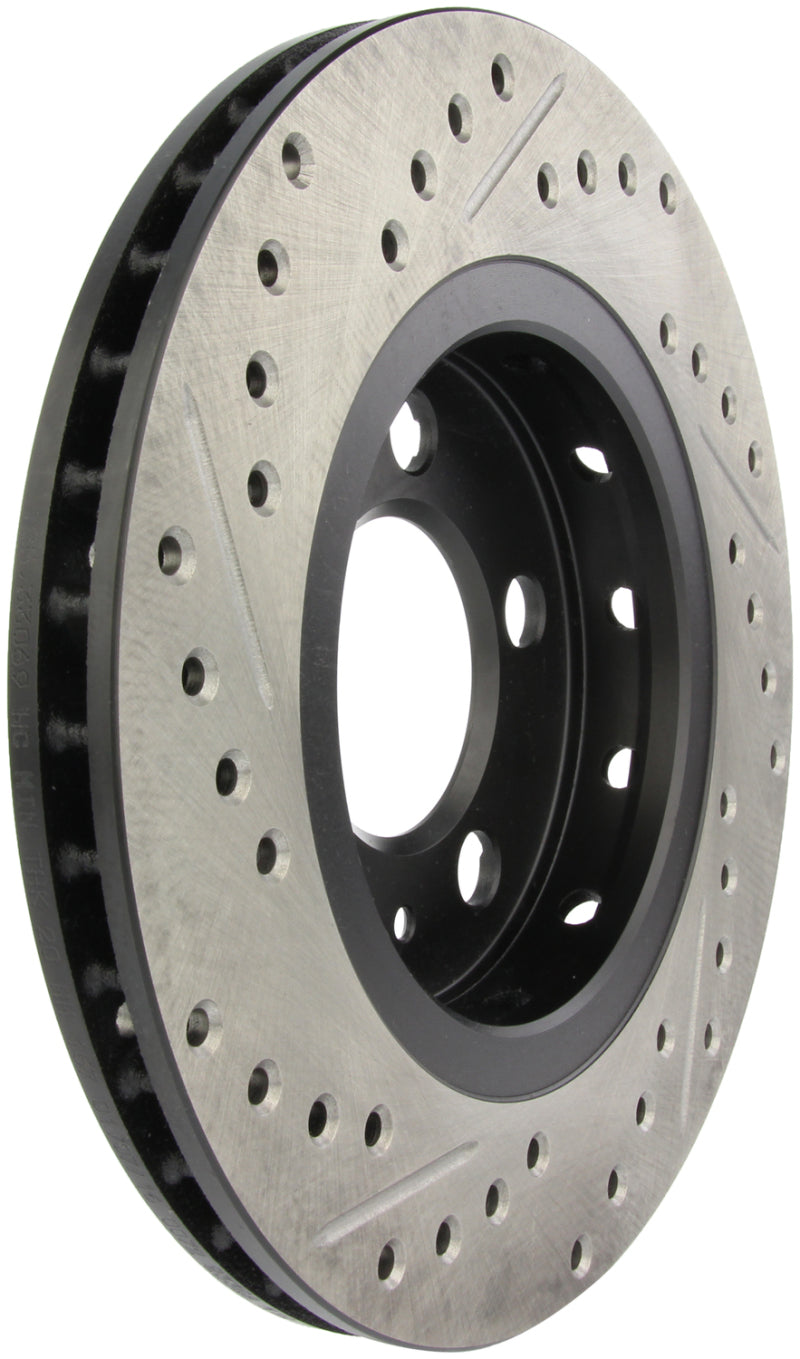 Stoptech 127.33069L StopTech Slotted & Drilled Sport Brake Rotor