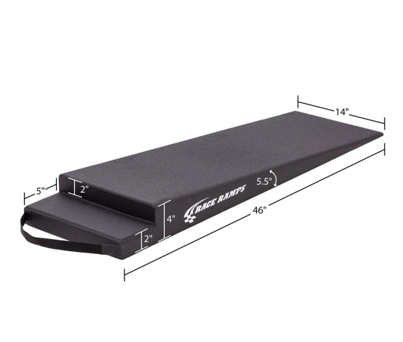 Race Ramps RR-TR-4 4in. Trailer Ramp - 5.5 Degree Approach Angle