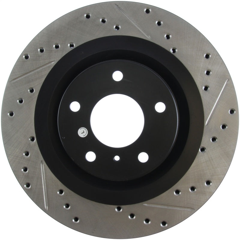 Stoptech 127.42080L StopTech 06-07 350Z / 05-07 G35 exp Sport/ 06-07 G35X SportStop Slotted & Drilled Front Left Rotor