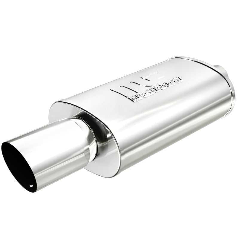 Magnaflow 14827 MagnaFlow Muffler W/Tip Mag SS 14X5X8 2.25/4.