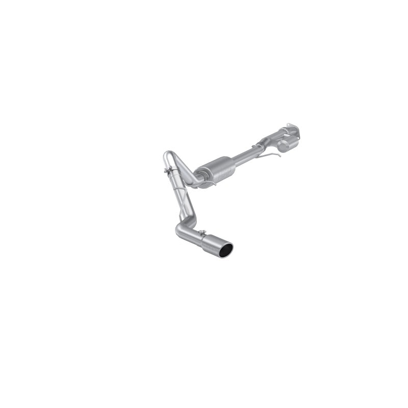 MBRP S5019AL 19-24 GM 1500 Silverado/Sierra 2.7L Alum. Steel 3 Cat-Back w/ Single Side 4in Single Wall Tip