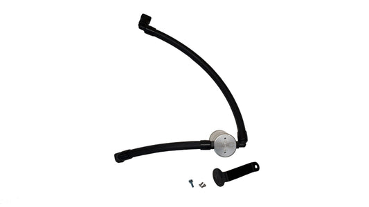 J&L 3073P-C 2021-2025 Ford Bronco 2.7L 3.0 Oil Separator Passenger Side- Clear Anodized