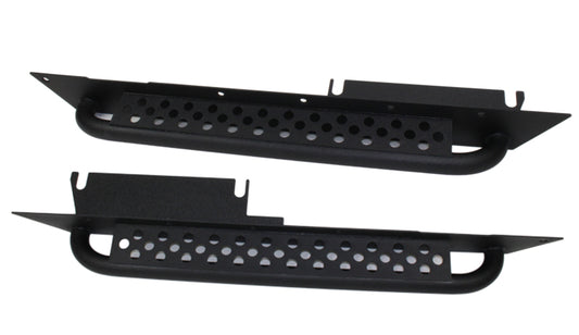 Fishbone Offroad FB23028 97-06 Jeep Wrangler TJ Steel Rock Slider - Black Textured Powdercoat