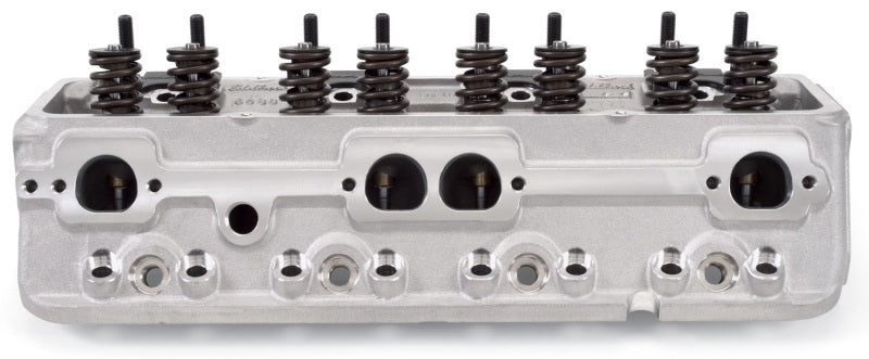 Edelbrock EDE5089 SBC E-Street Cylinder Heads - 2.02/1.60 S/P
