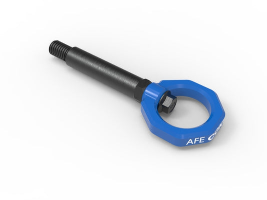 aFe 450-502002-L Control Rear Tow Hook Blue BMW F-Chassis 2/3/4/M