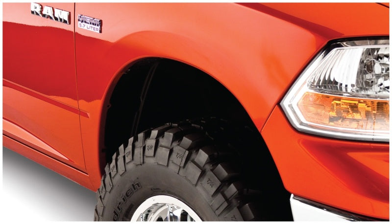 Bushwacker 50914-02 10-18 RAM 1500 Fleetside Extend-A-Fender Style Flares 4pc 67.4/76.3/96.3in Bed - Black