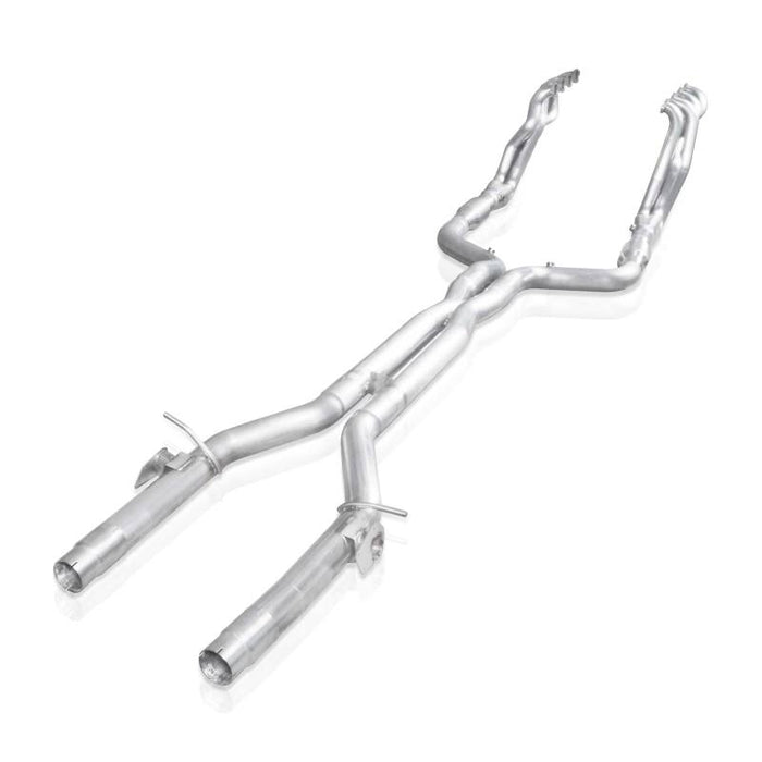 Stainless Works CA16HCAT 2016-18 Camaro SS Headers 2in Primaries 3in High-Flow Cats X-Pipe AFM Delete