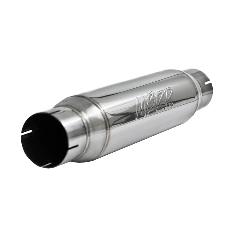 MBRP R1013 Universal Resonator 3in Inlet /Outlet 16in Body 20in Overall T304