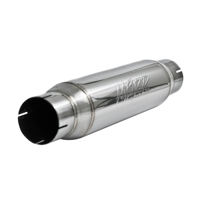 MBRP R1013 Universal Resonator 3in Inlet /Outlet 16in Body 20in Overall T304