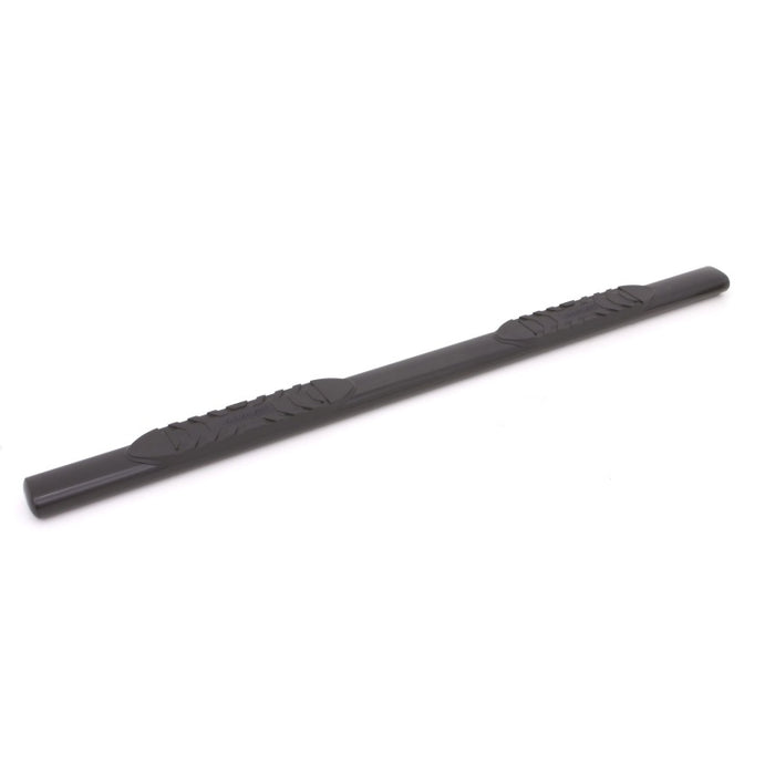 LUND 24086004 Lund 01-13 Chevy Silverado 1500 Crew Cab 5in. Oval Straight Steel Nerf Bars - Black