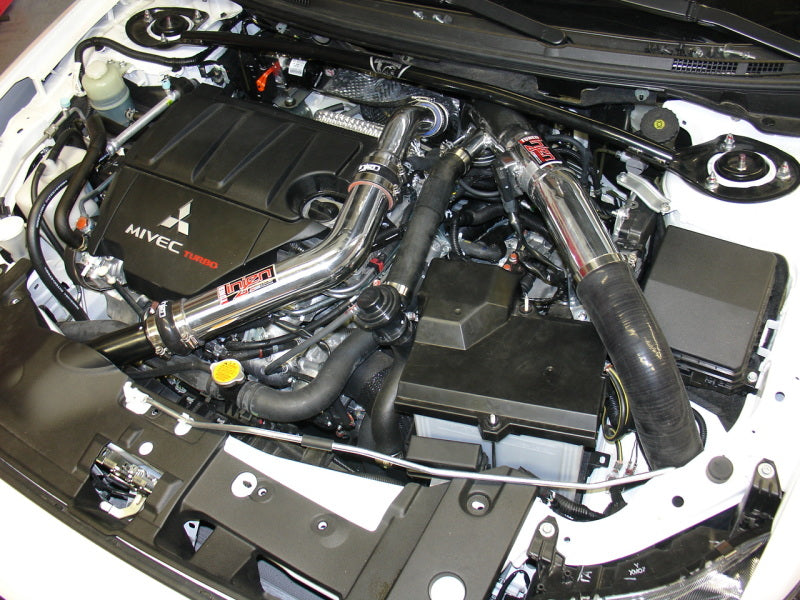 Injen SP1837BLK 2009 Lancer Ralliart 2.0L Turbo 4 Cyl. (will not fit vehicles with fog lights) Black Cold Air