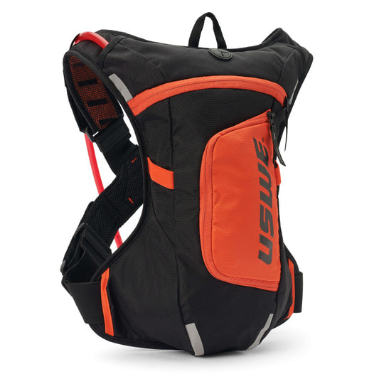 USWE Moto Hydro Hydration Pack 4L - Black/Factory Orange