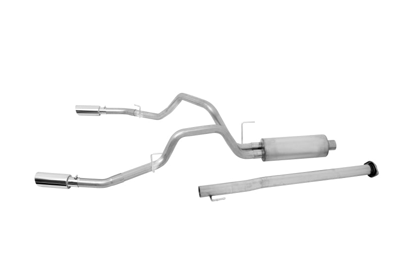 Gibson 69545 15-19 Ford F-150 King Ranch 5.0L 3in/2.5in Cat-Back Dual Split Exhaust - Stainless