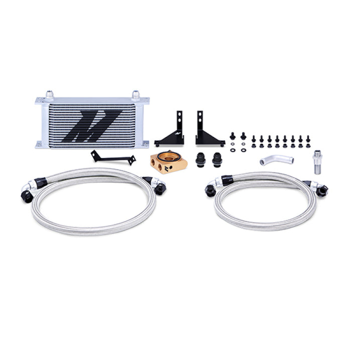 Mishimoto MMOC-FIST-14T 14-16 Ford Fiesta ST Thermostatic Oil Cooler Kit - Silver