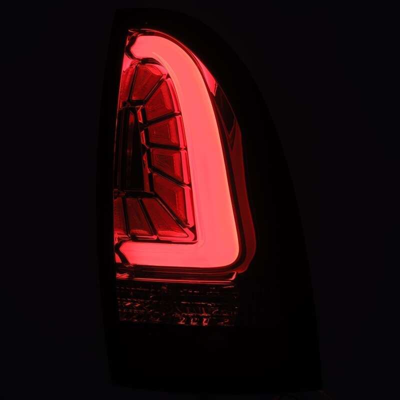 AlphaRex 680040 05-15 Toyota Tacoma PRO-Series LED Tail Lights Red Smoke