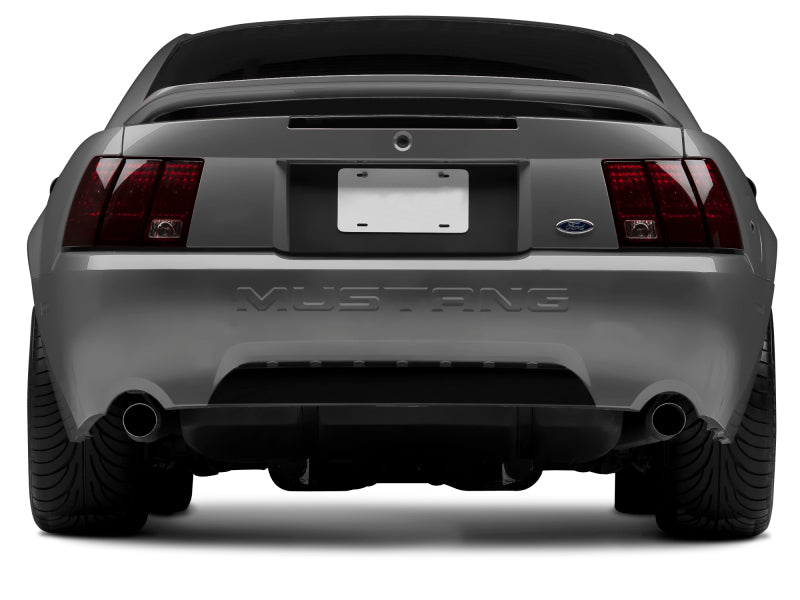 Raxiom 49080 99-04 Ford Mustang Excluding 99-01 Cobra Tail Lights- Black Housing (Smoked Lens)