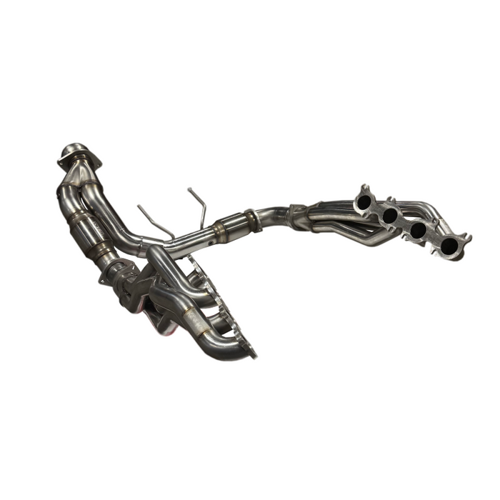Kooks Headers 1371H430 Kooks 21-23 Ford F150 Coyote V8 5.0L 1-7/8in SS Header w/ GREEN Catted Connection Pipe