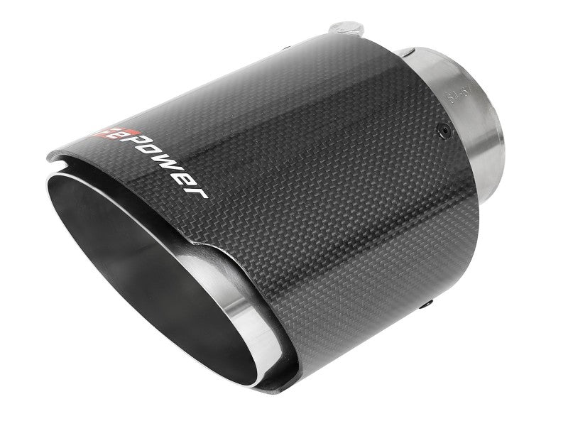 aFe 49-36050-C POWER Takeda 2021 Toyota Supra 2.0L (t) 2.5in-3in 304 SS CB Exhaust w/ Carbon Tips