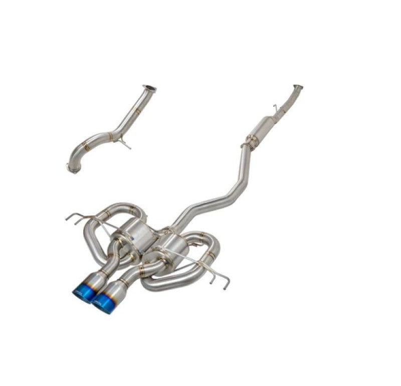 Remark RK-C2076H-01LT 17-21 Honda Civic Type-R (FK8) Sports Touring Titanium Catback Exhaust w/ Front Pipe