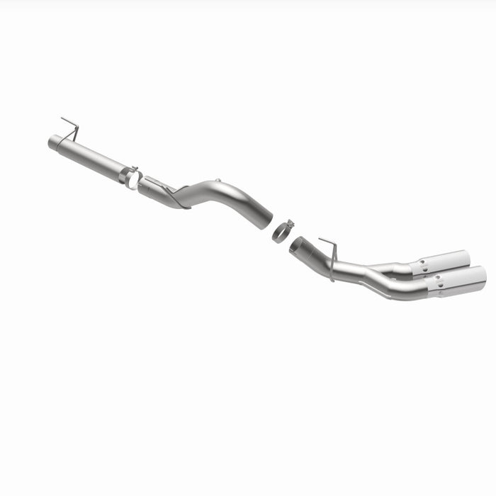 Magnaflow 19422 MagnaFlow CatBack 2018 Ford F-150 V6-3.0L Dual Exit Polished Stainless Exhaust - MF Series