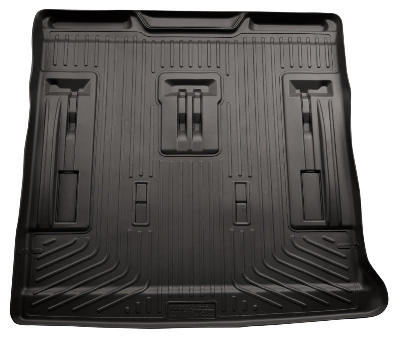 Husky Liners 28251 07-13 GM Escalade/Suburban/Yukon WeatherBeater Black Rear Cargo Liners