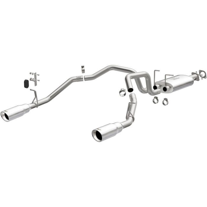 Magnaflow 19498 MagnaFlow 2019 RAM 1500 Street Series Cat-Back Exhaust Dual Rear Exit w/Polished Tips