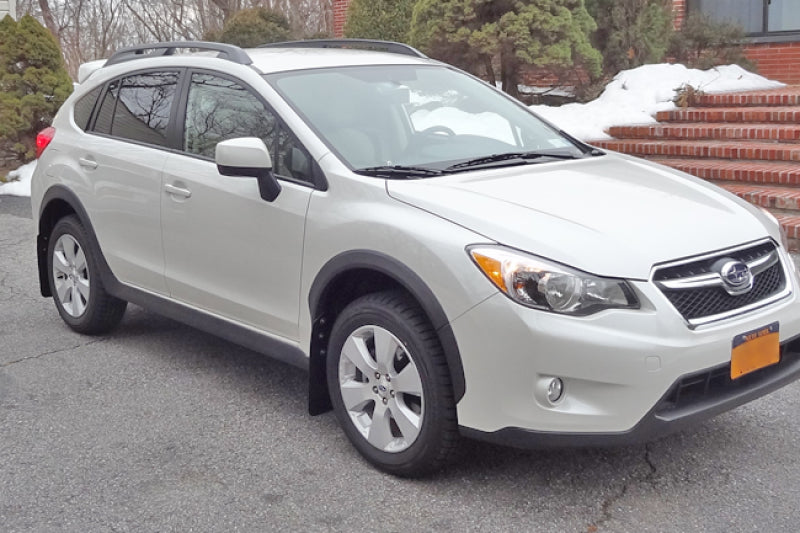 Rally Armor MF26-UR-BLK/RD 13-17 Subaru Crosstrek XV Black UR Mud Flap w/Red Logo